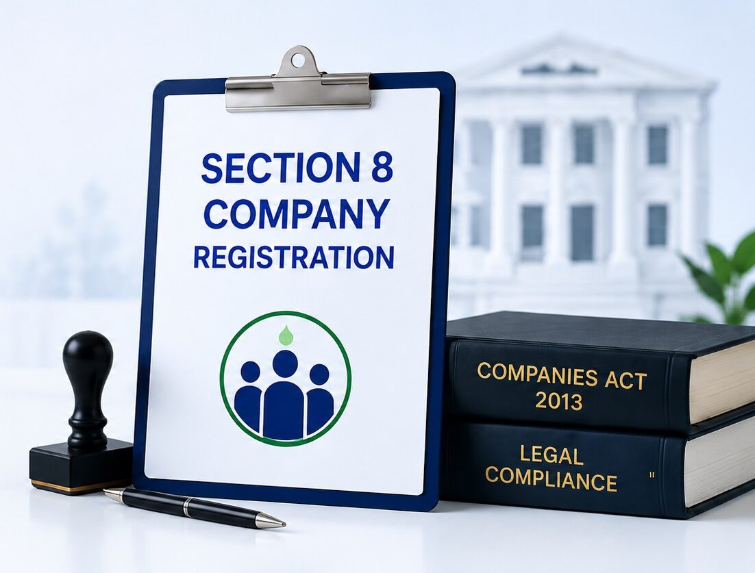 section 8 company registration illustration