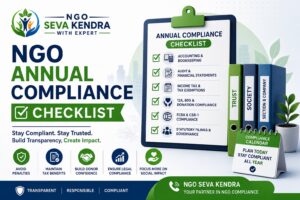 NGO Annual Compliance Checklist in India NGO Seva Kendra