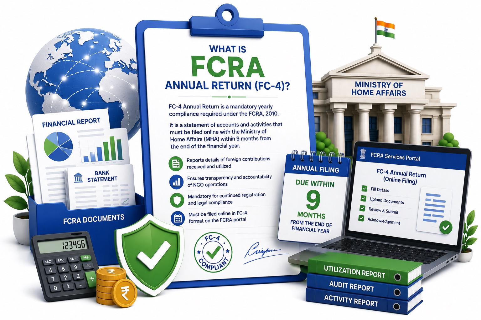 What is FCRA Annual Return NGO Seva Kendra