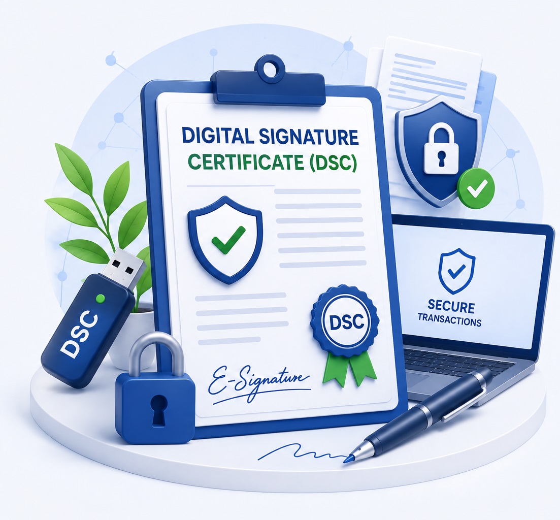 what is digital signature certificate illustration NGO Seva Kendra