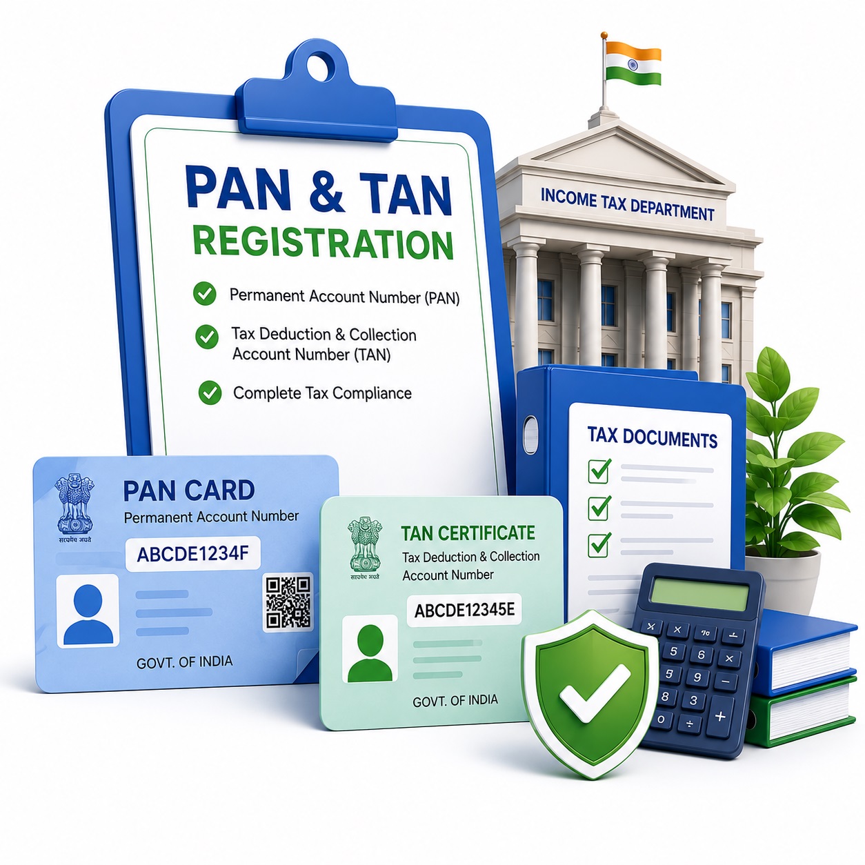what is pan tan registration illustration